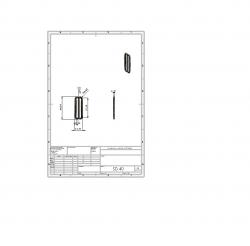 PASSANTE SD-40 COM 40mm